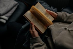person reading